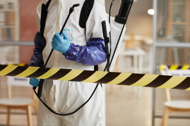 Professional Drug Lab Cleanup technician working in Port Aransas, TX